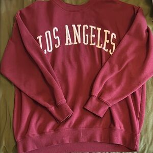 Reflex Brand maroon crewneck